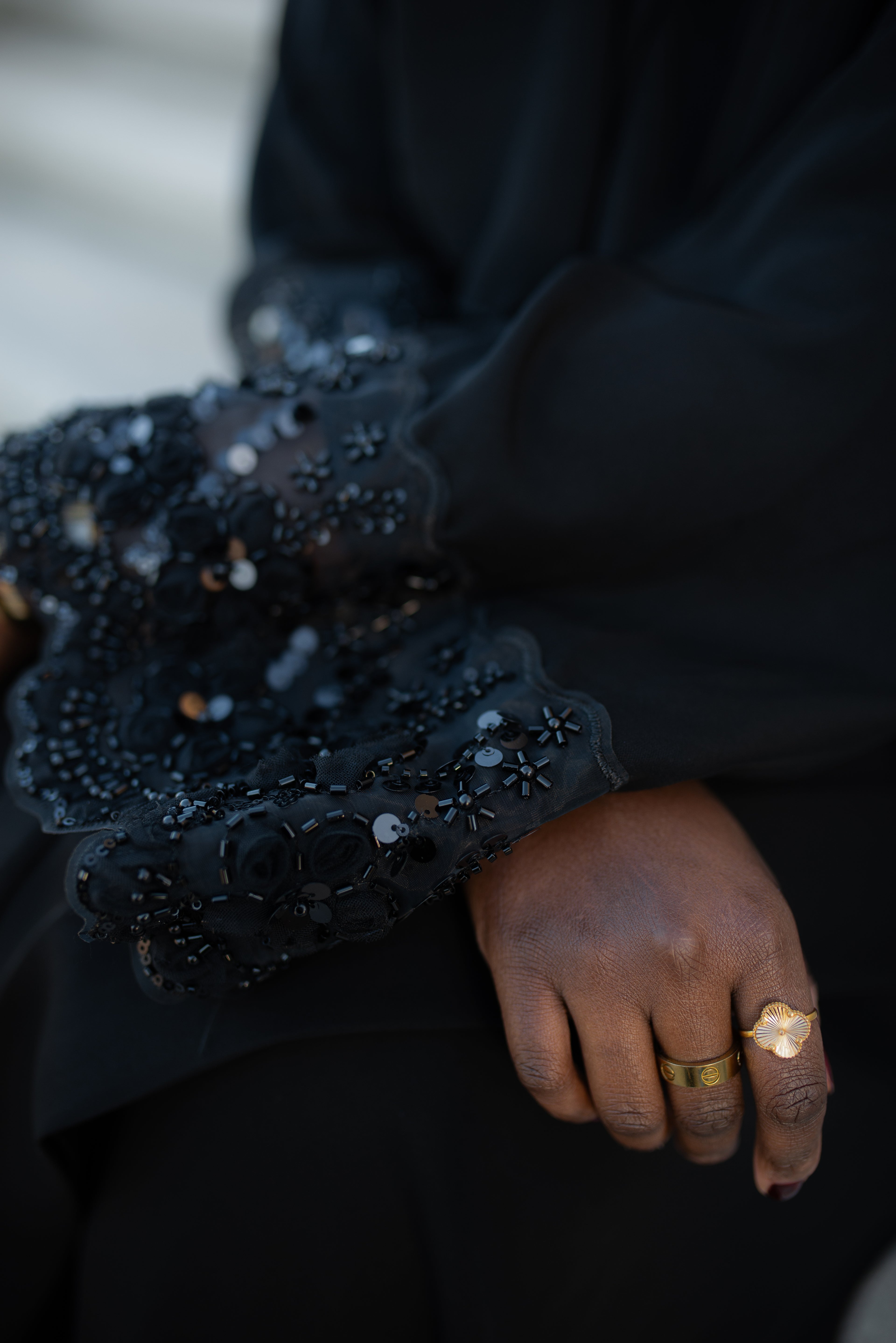 Diamond Dust Abaya